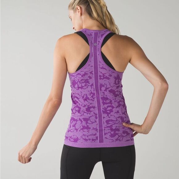 lululemon athletica Swiftly Tech Purple Racerback Tank Top | 6 - Picture 5 of 8